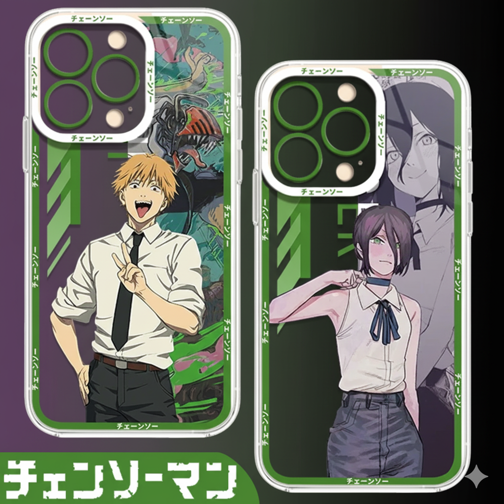 Reze Clear Sketch iPhone Cases