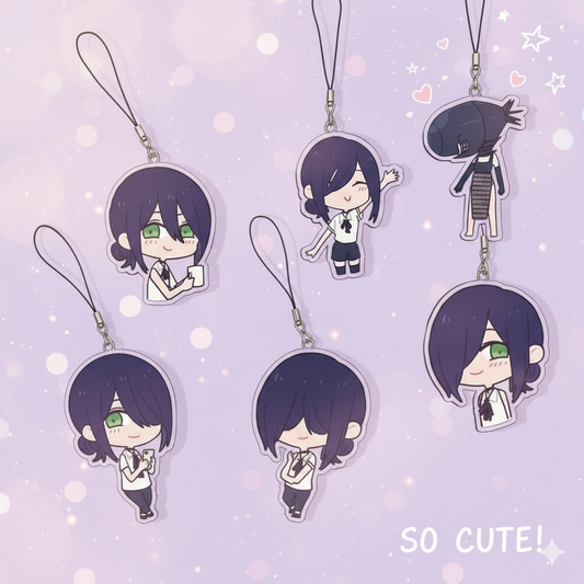 Reze Chibi Keychains