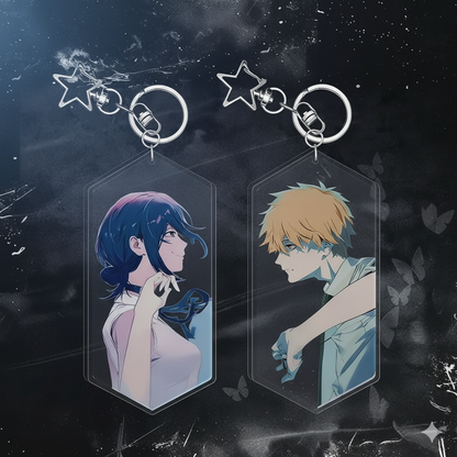 Duality Daimond Keychains