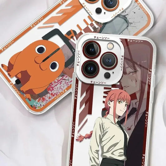 Reze Clear Sketch iPhone Cases