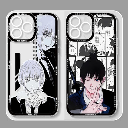 B&W Clear Sketch Phone Cases