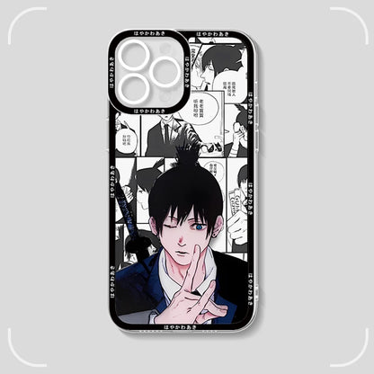 B&W Clear Sketch Phone Cases